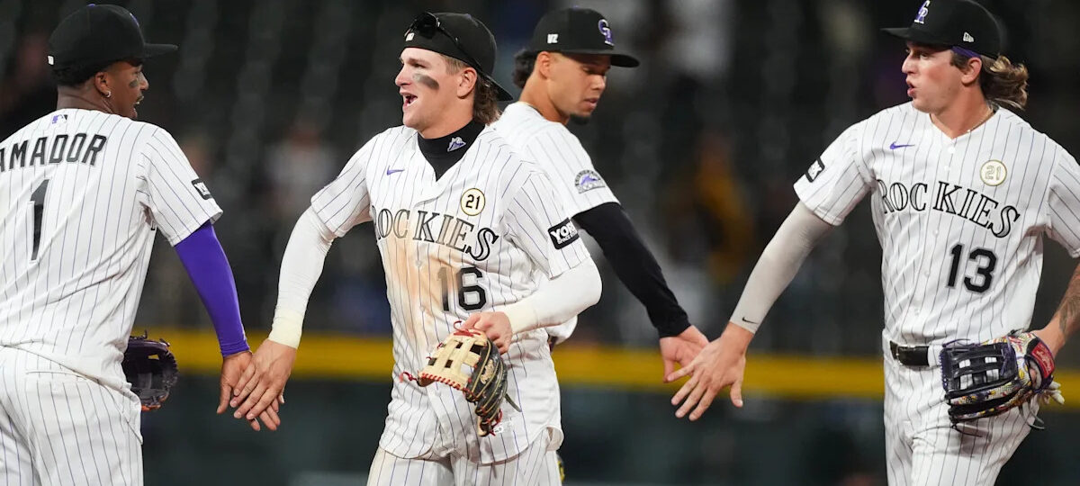 Cole Carrigg goes 4 for 5 and the Rockies defeat the Padres 9-3 to end 8-game losing streak