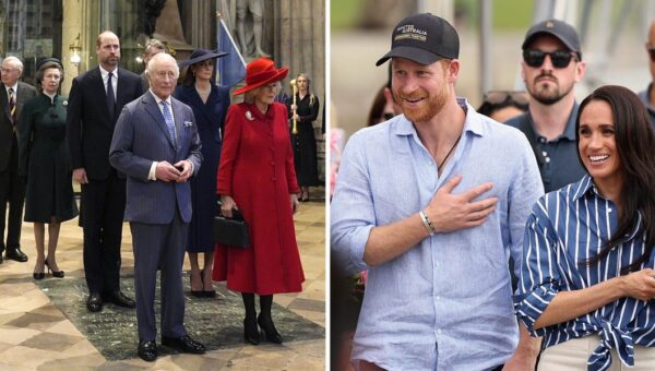 Prince Harry and Meghan Markle are back in the UK, but they're still not working royals. Here are the 11 family members on duty.