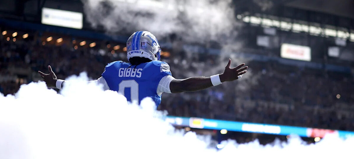 Jahmyr Gibbs touchdown gives Lions 7-0 lead over Saints