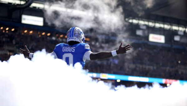Jahmyr Gibbs touchdown gives Lions 7-0 lead over Saints