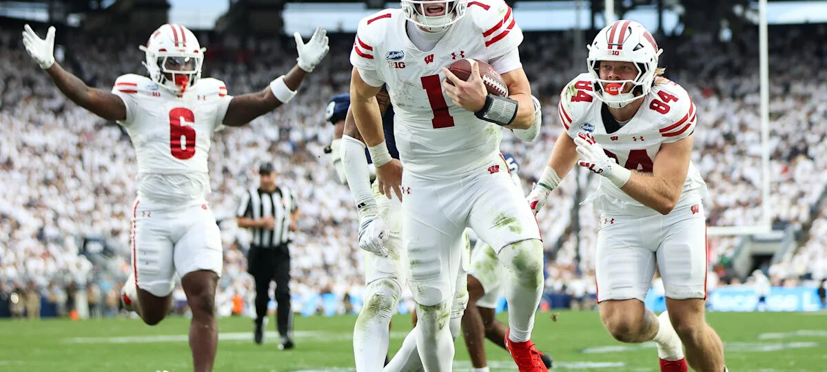 Wisconsin overcomes 17-0 deficit to stun No. 13 Penn State in biggest win of Luke Fickell's tenure