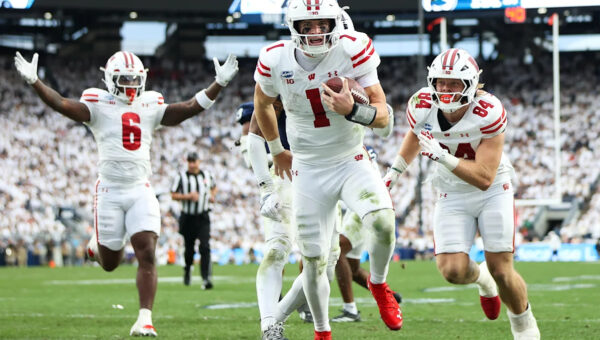 Wisconsin overcomes 17-0 deficit to stun No. 13 Penn State in biggest win of Luke Fickell’s tenure