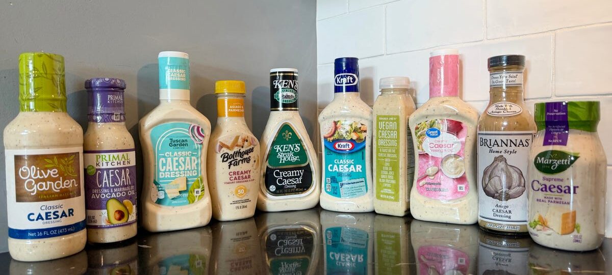I tried 10 different Caesar dressings to find the best one. I'm shocked by which ended up being my favorites.