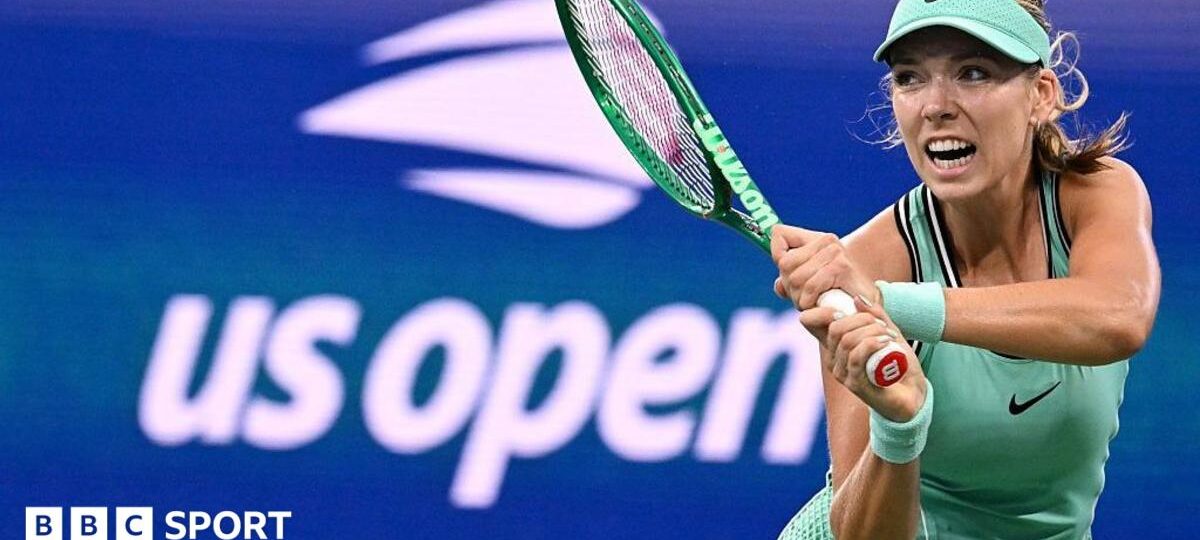 Boulter wins one game in 58-minute US Open defeat