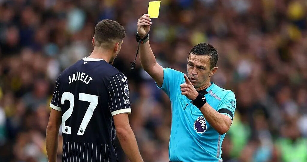 What are the Premier League rules on yellow card suspensions?