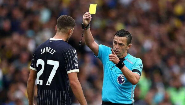 What are the Premier League rules on yellow card suspensions?