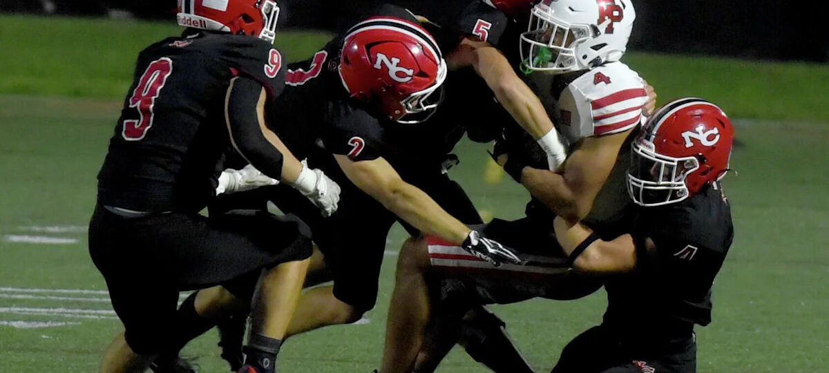 No. 1 New Canaan football blanks No. 10 Fairfield Prep for 25th straight win and 2nd straight shutout