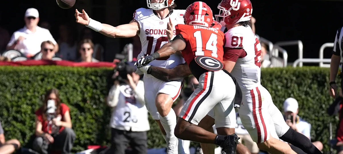 Replacing OU football QB John Mateer was discussed during blowout loss toGeorgia