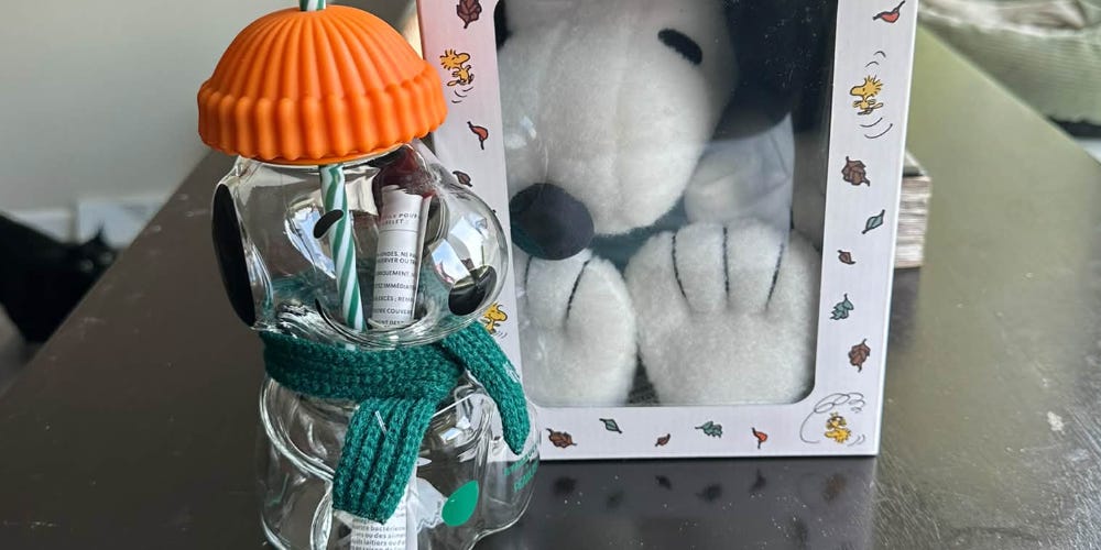 My daughter is obsessed with Snoopy. I woke up at 3:30 a.m. to hunt down Starbucks' new viral cup.