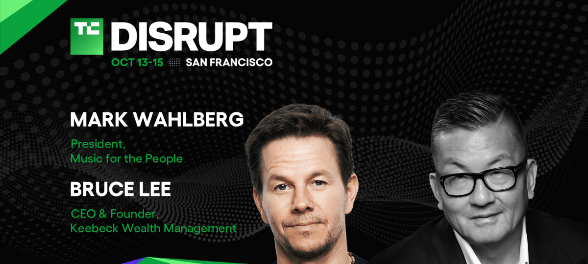 Mark Wahlberg is coming to TechCrunch Disrupt 2026, and he wants to talk about your work, not his