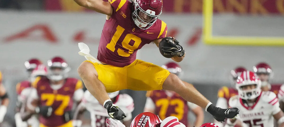 USC tight end Mark Bowman named Big Ten freshman of the week