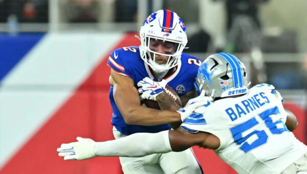 Bills get shaky 'game-time' injury updates on DJ Moore, Keon Coleman for Week 3