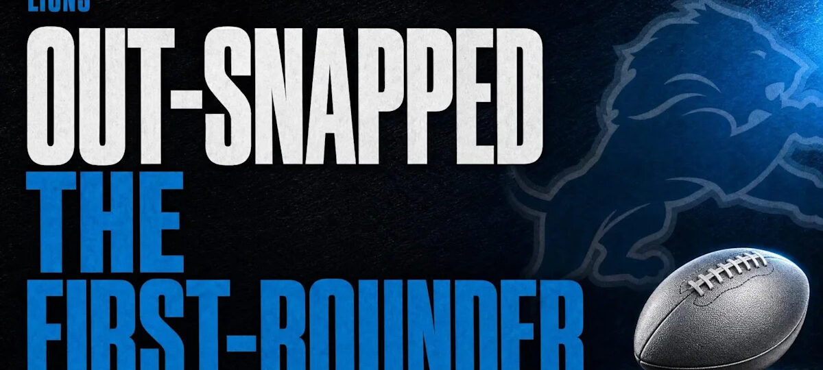 Lions Rookie Out-Snapped a First-Round Pick