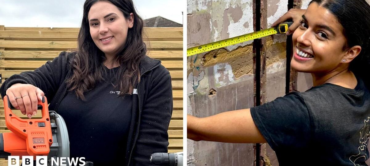 'I like proving people wrong': The women taking up DIY and plumbing