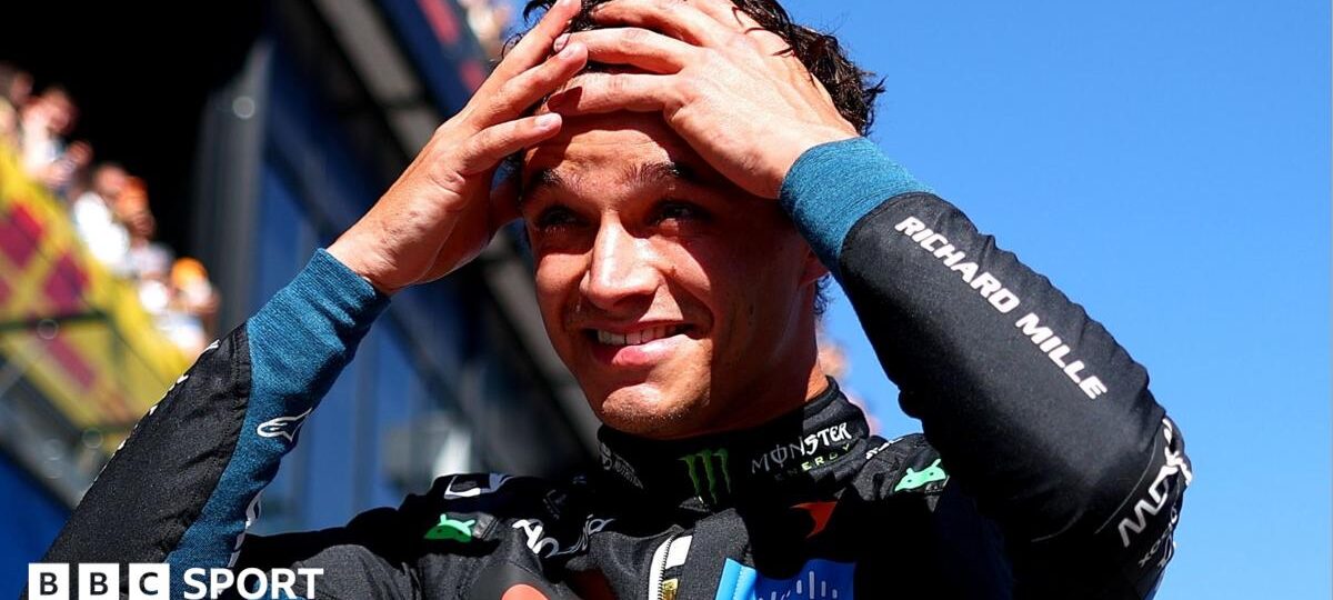 Norris' real opportunity after coming from nowhere with 'masterpiece' lap