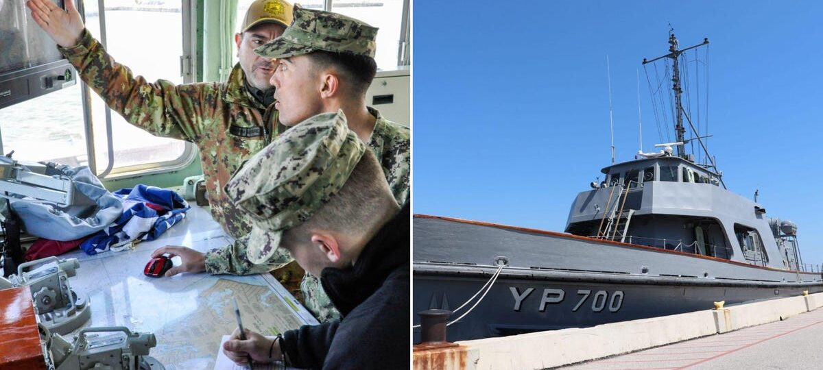 Climb aboard YP 700, a US Naval Academy training vessel where midshipmen take a maritime version of driver's ed