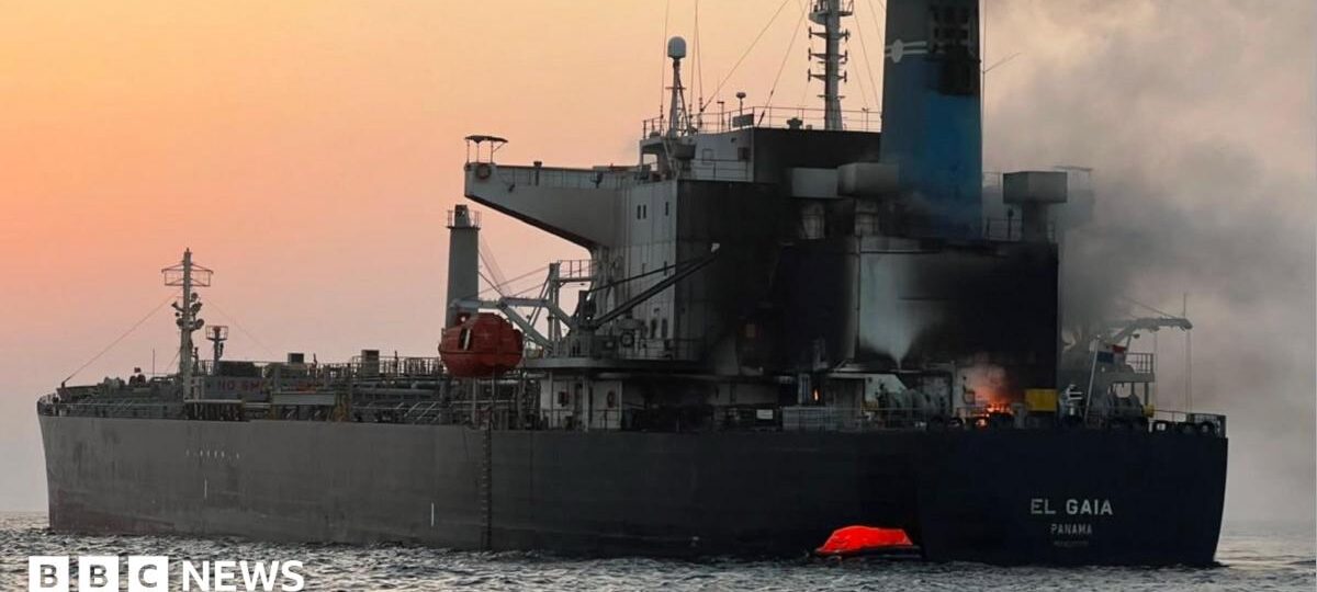 Two sailors missing after tanker attacked in Strait of Hormuz, Oman says