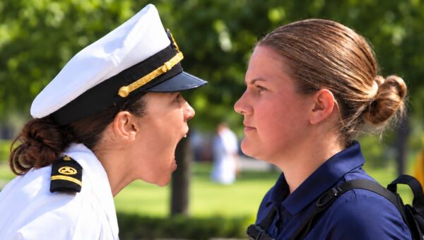 What new US Merchant Marine Academy plebes go through on day one