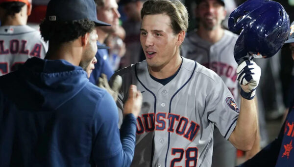Rookie Lucas Spence hits 3 home runs as Astros beat Athletics to stay tied for AL West lead