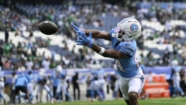 Carnell Tate not a big factor in Week 2