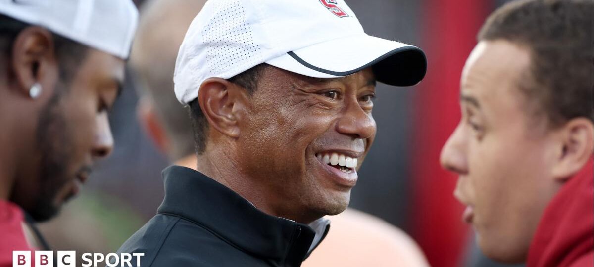 Woods seen on range for first time since car crash
