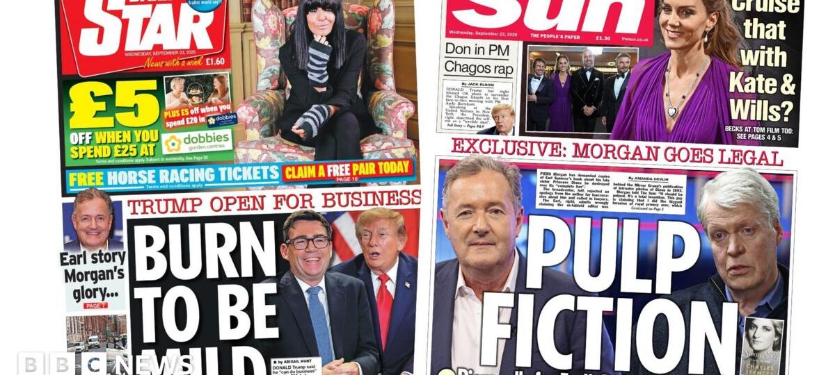 The Papers: ‘Burn to be mild’ and ‘Pulp fiction’