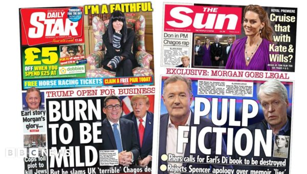The Papers: ‘Burn to be mild’ and ‘Pulp fiction’