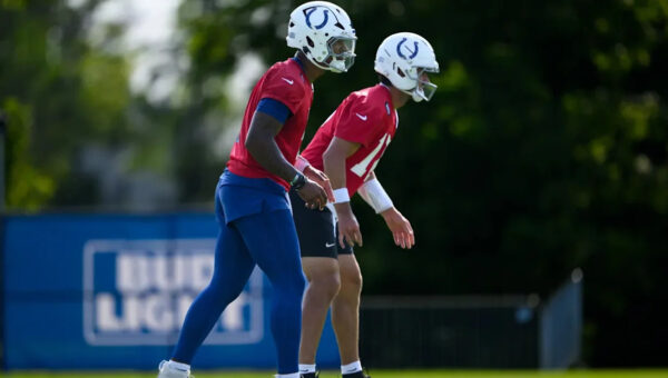How Colts’ ex-trade candidate Anthony Richardson beat out Riley Leonard to be Daniel Jones’ QB2