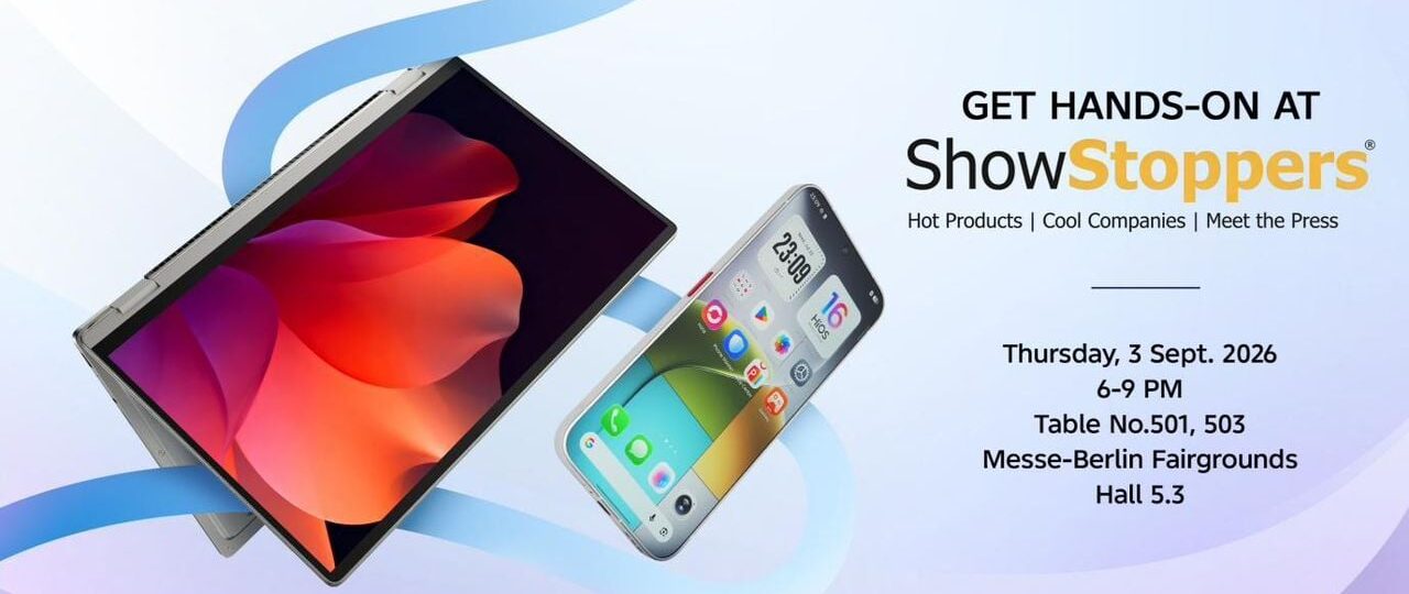 TECNO to showcase Next-Gen Bezelless Concept Phone, Convertible MEGABOOK T15 360 Pro at IFA ShowStoppers 2026