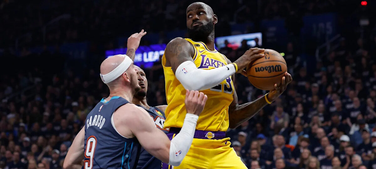 When will LeBron James, Sixers visit OKC in 2026-27 regular season?