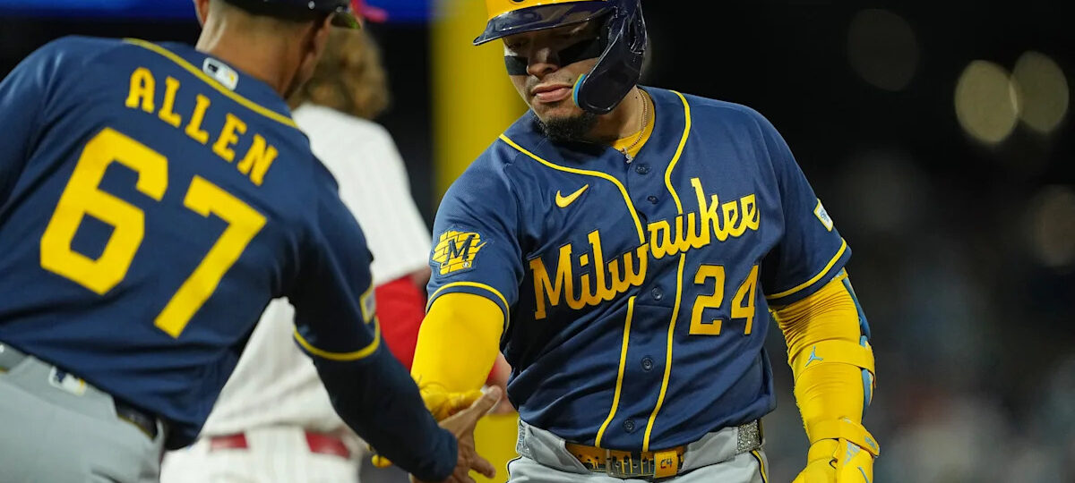 Yelich, Turang homer as Brewers win 99th game of season, delay Phillies' possible playoff clinch