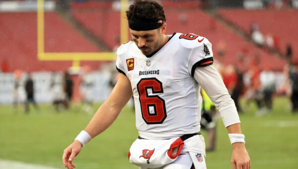 Baker Mayfield takes part in practice despite illness