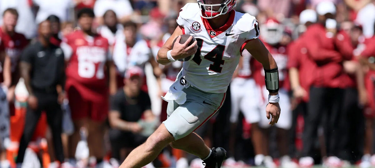 Brent Venables on Georgia QB Gunner Stockton: 'like a running back'