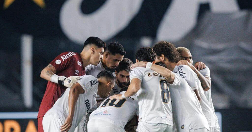 Santos FC held by Palmeiras at Vila, out of the 2026 Copa do Brasil