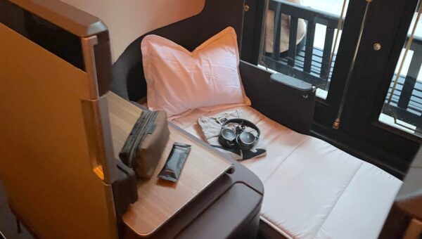 I got a sneak peek at Qantas’ new business class designed for the world's longest flights. Here are the coolest perks.