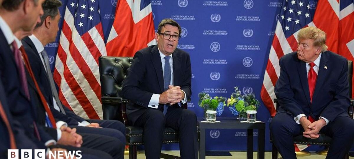 Chris Mason: In the room with the president and the prime minister