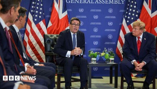 Chris Mason: In the room with the president and the prime minister