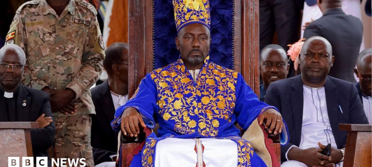The journalist who became king in Uganda