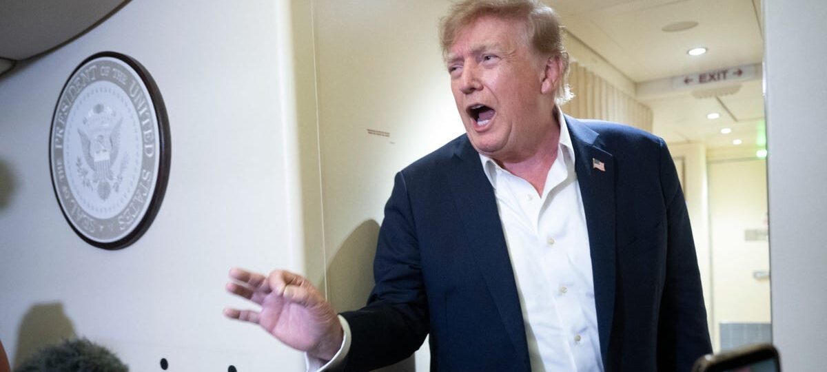 Trump says he's banning MS NOW, CNN, and Politico from the White House