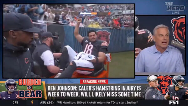 Colin Cowherd says Caleb Williams is ‘carrying’ NFL, compares him to Tiger Woods