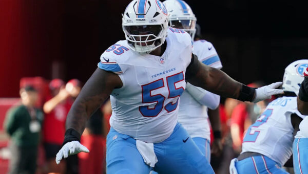 Titans' JC Latham is excited for Week 1: 'first game is a tone-setter'