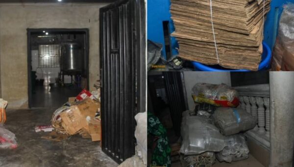 Police seal suspected adulterated drinks factory in Lagos, arrest 48-year-old man