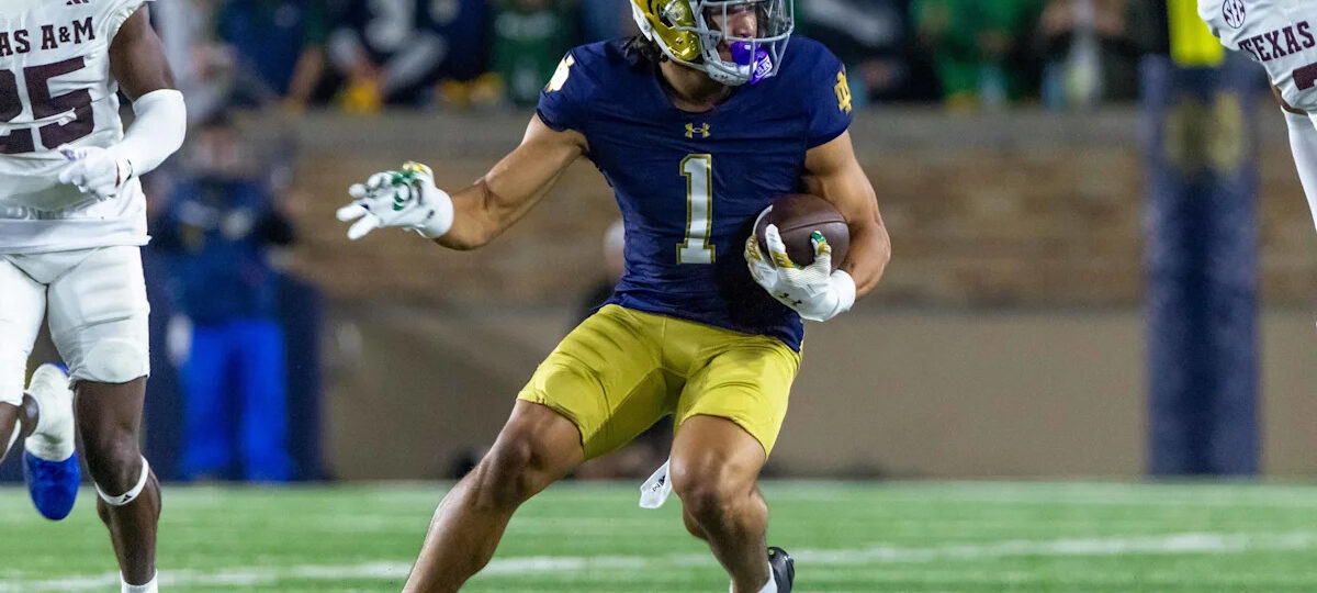 Notre Dame's Greathouse, Bowen hit individual marks against Purdue