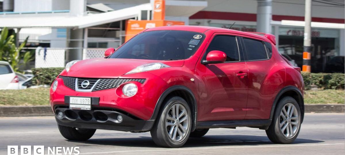 Car thieves target Nissan Jukes as 11 stolen in one county in 24 hours