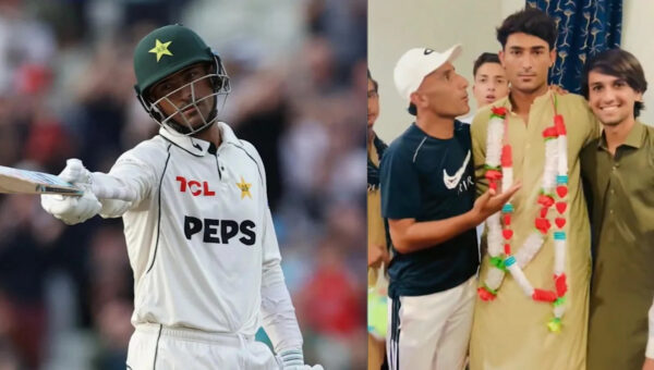 Pakistan return from 3-0 England whitewash, but Razaullah gets hero’s reception: WATCH