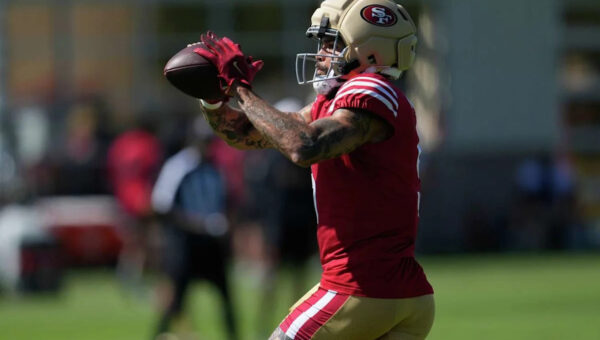 49ers wide receiver Mike Evans, at 33, confident he hasn’t lost magic touch
