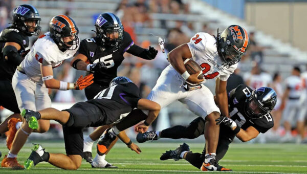 Medina Valley rumbles past Warren on strength of three-headed rushing attack