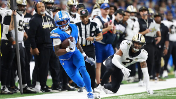 Jahmyr Gibbs had career-high 29 carries, and Dan Campbell says he can do even more