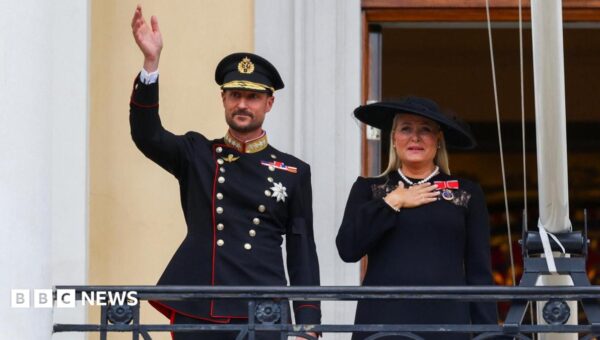 Watch: Europe’s royalty pay last respects to King Harald V in Norway