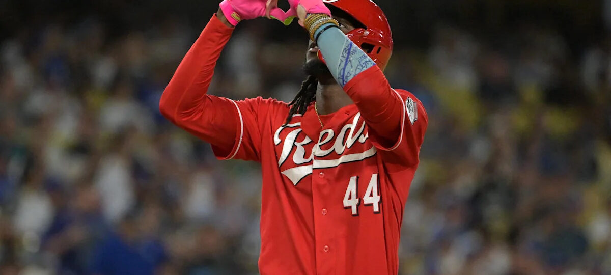 Elly De La Cruz's bullet nabs Dodgers' Teoscar Hernandez | Reactions